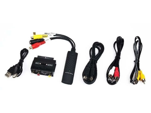 Videobåndoptager UVG-002 fra Composite og S-Video til USB