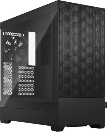 Kabinet Fractal Pop Air Black med Tonet Glas