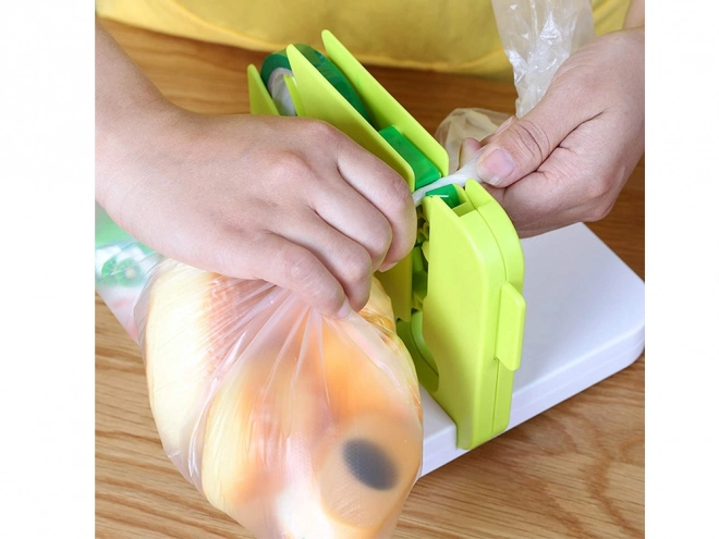 Enhed til at lukke plastposer