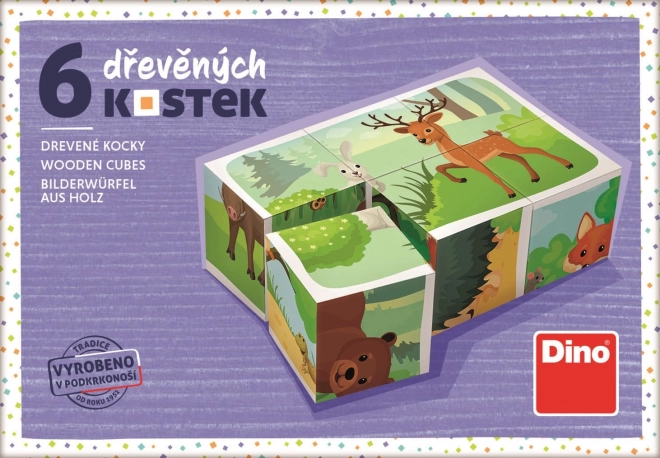 Dino Trækasser Skovens Dyr