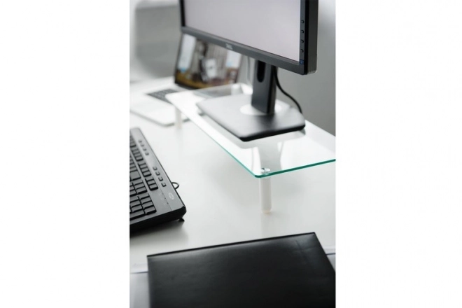 Glasstativ til monitor
