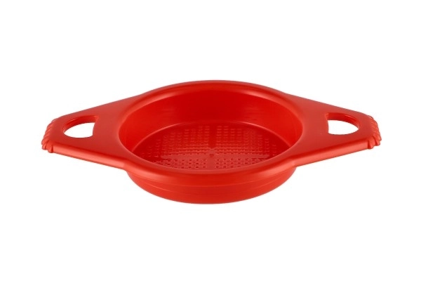 Flerfarvet plastik si til sand