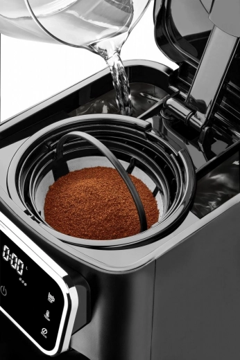 Regulering af styrke og mængde kaffe