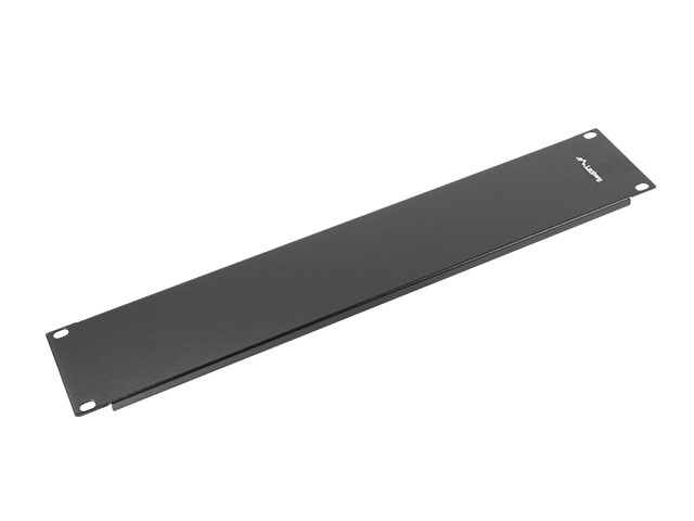 Blindpanel til racksystem 19'' 2U sort