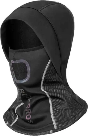 Vintercykelbalaclava Rockbros sort