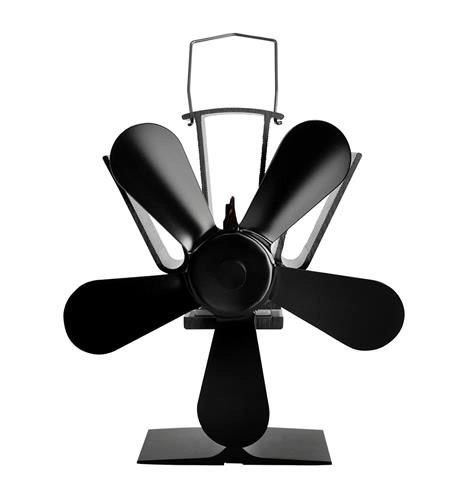 5-bladet pejseventilator