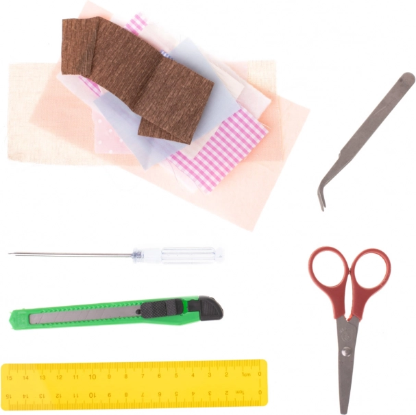 DIY-sæt med værktøj og lim