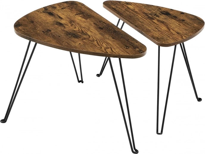 Loft-design med rustik bordplade