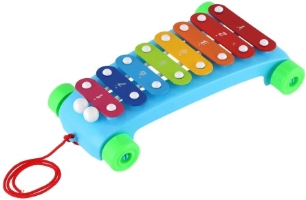 8 farvede toner til de første melodier