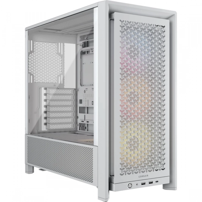 Modulær computerkasse FRAME 4000D RS ARGB hvid Mid Tower ATX