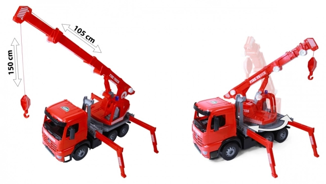 Autokran Actros 3-aksel, Arocs
