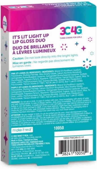 Lysende applikator for nem makeup