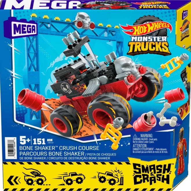Hot Wheels Monster Truck byggesæt 151 dele Bil + Rampe