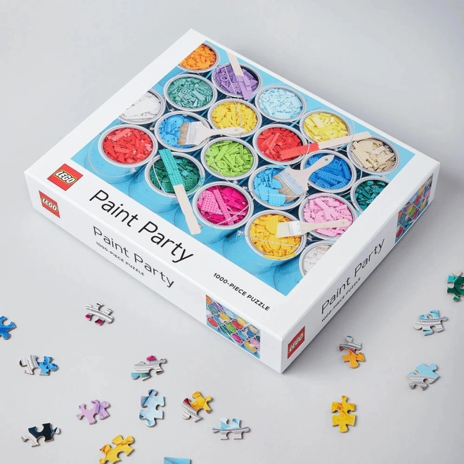 Chronicle Books puslespil LEGO malerfest 1000 brikker