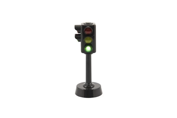 Funktionelt trafiklys med lys- og lydeffekter - 12 cm