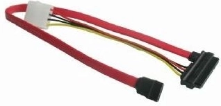 SATA data- og strøm-kombokabel 0,35 m