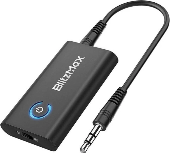 Bluetooth sender og modtager 5.2 med aptX BlitzMax BT05