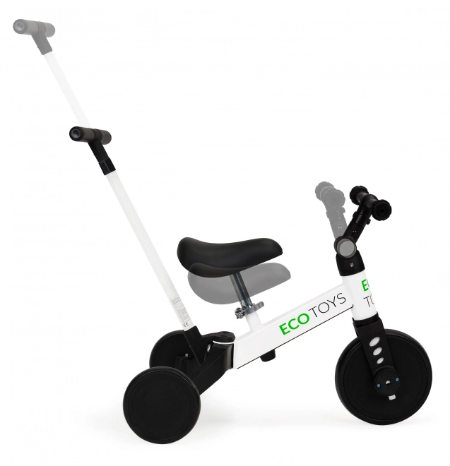 Børne trehjulet cykel med styrestang 2 i 1 ECO TOYS