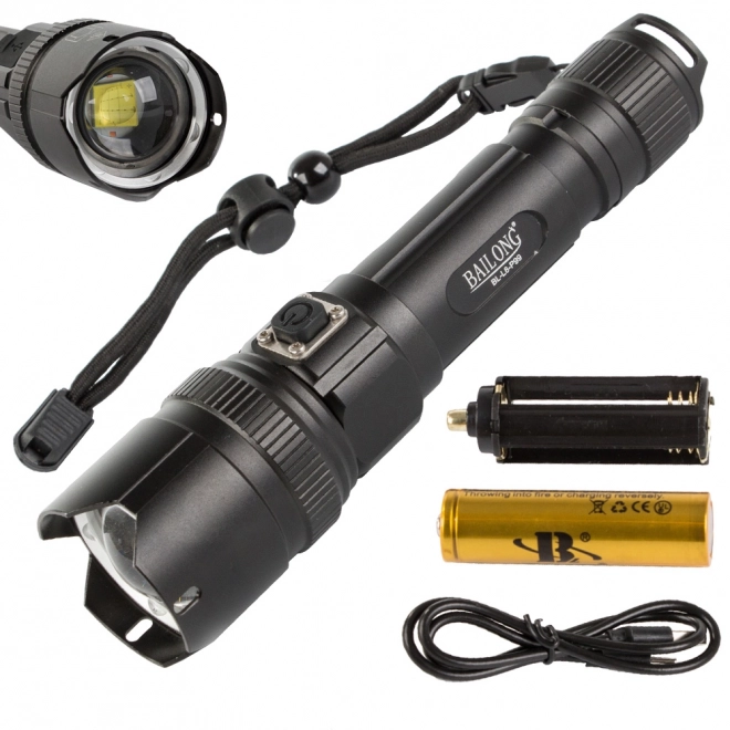 Militær taktisk lommelygte med LED Cree XHP99