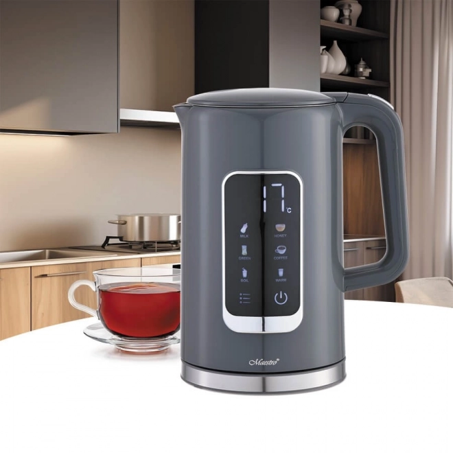 Elektrisk kedel med justerbar temperatur 1,7l 2200W