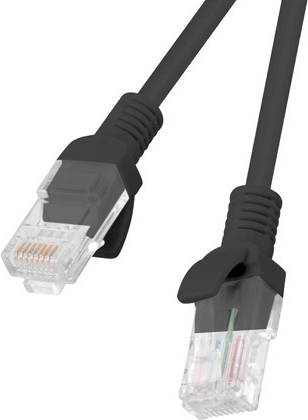 Patchkabel CAT 5e 10 m sort LANBERG