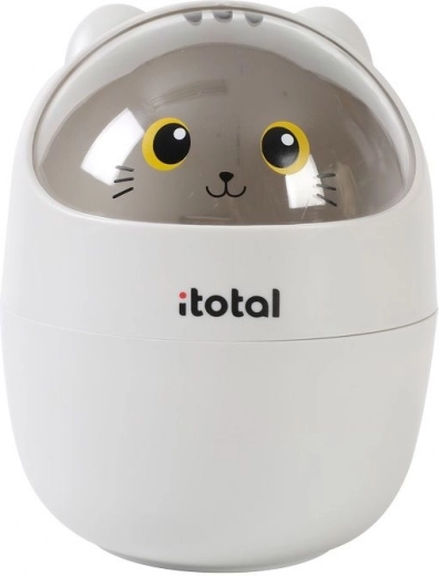 Sødt design af grå kat