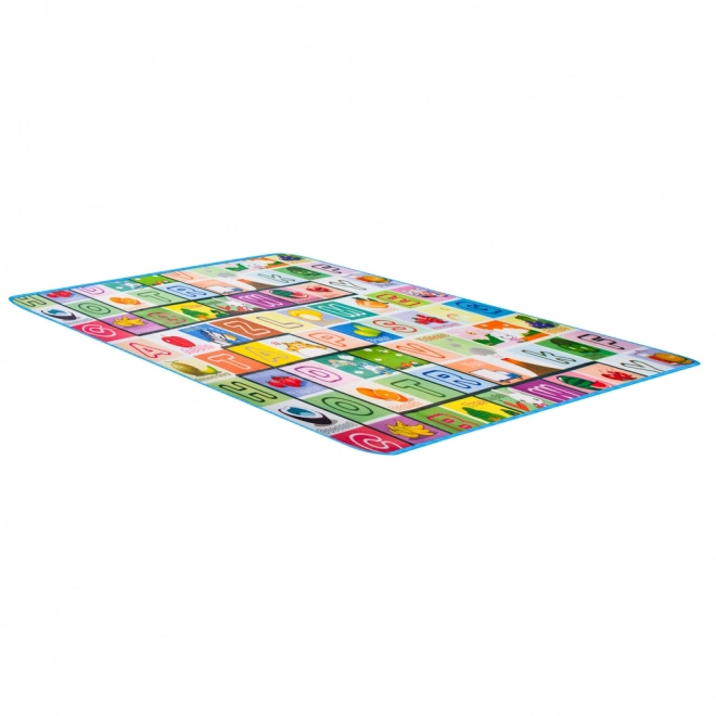 Uddannelsesmæssig dobbelt-sidet skum legetæppe til legeplads 180x120 cm