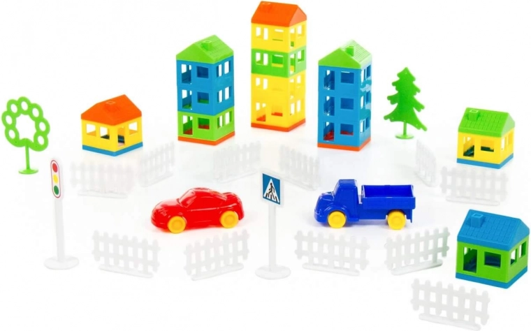 Farverige og sjove elementer