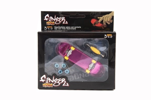 Skru-drivende fingerskateboard med tilbehør - 9 cm