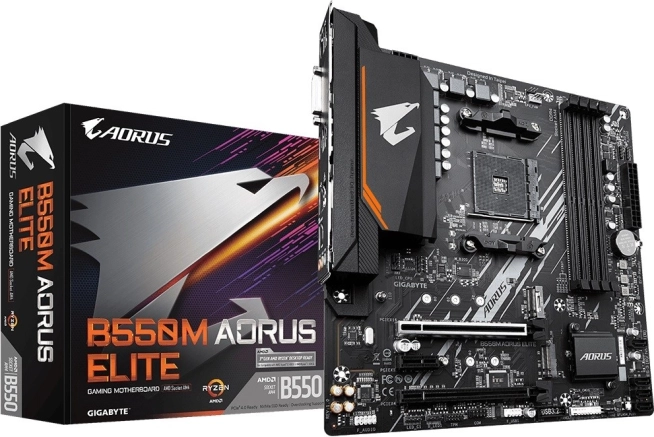 Bundkort Gigabyte B550M AORUS ELITE