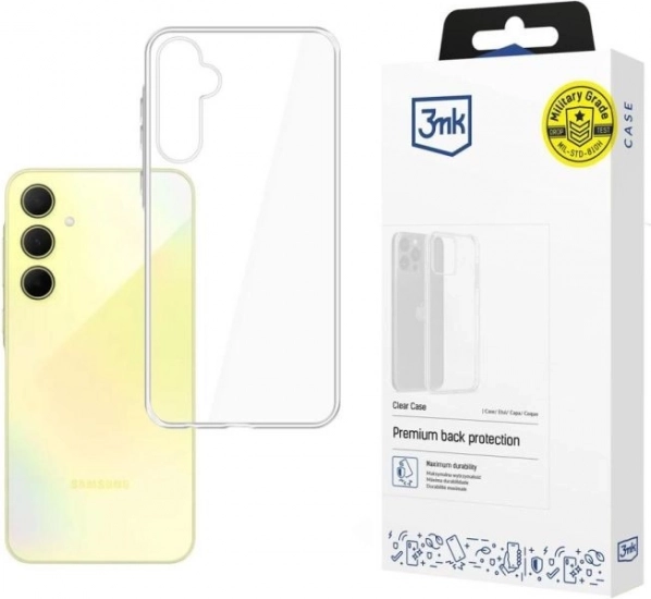 Gennemsigtigt Clear Case-etui til Samsung A35 5G