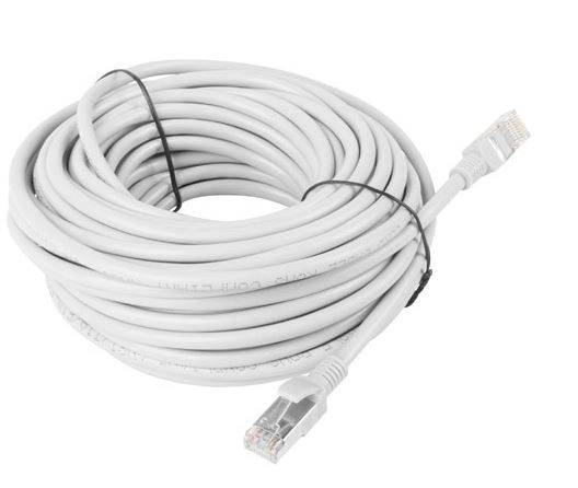 Patchcord kat.5E 50m grå