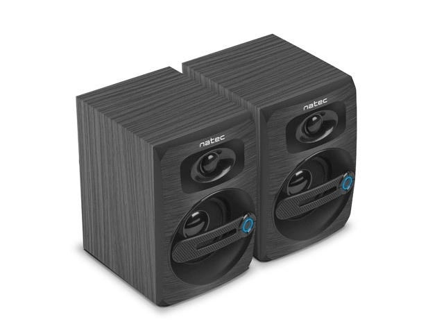 Højttalere 2.0 Natec Cougar 6W RMS sorte