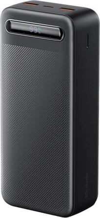 Powerbank fra Mcdodo med digitalt display 30000 mAh, 22,5 W PD (sort)