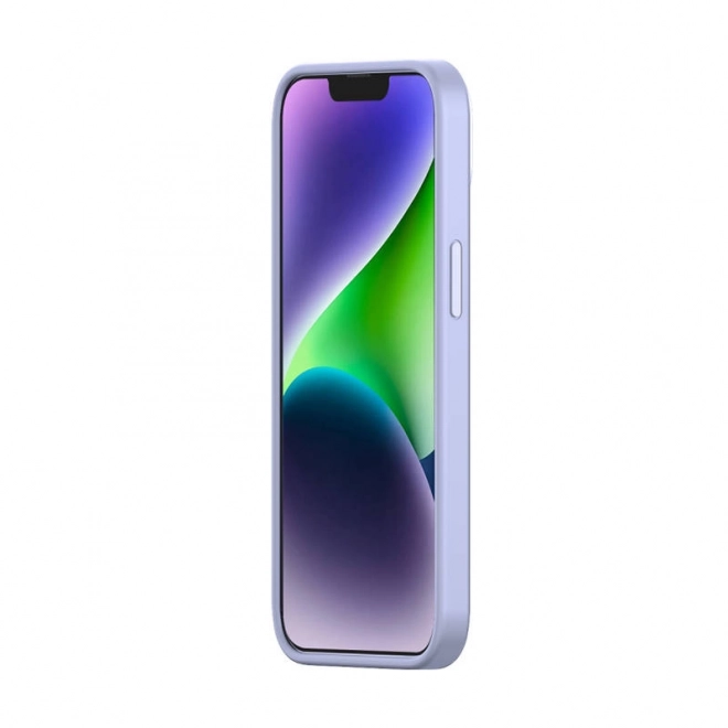 Baseus Liquid Silica Gel Cover til iPhone 14 Plus lavendel