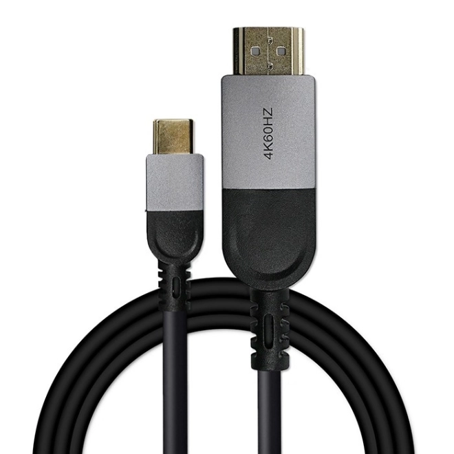 USB-C til HDMI 4K 60Hz kabel 2m