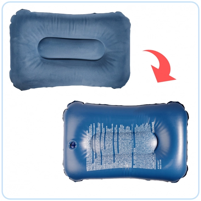 Bestway oppustelig rejsenakkepude af velour