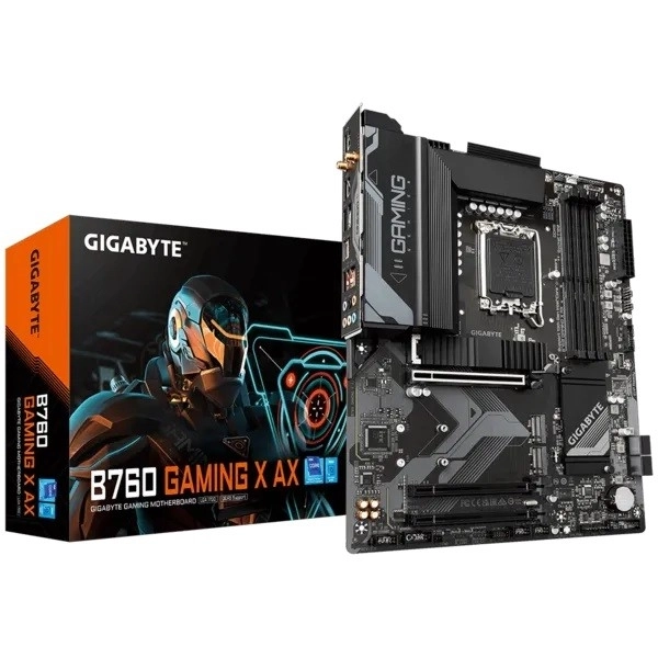 B760 Gaming X AX bundkort s1700 DDR5 DP/HDMI ATX