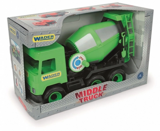 Betonblander grøn Middle Truck i en æske