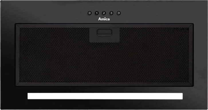 Indbygget køkkenemhætte Amica OMC6271B Slim med LED-lyslist