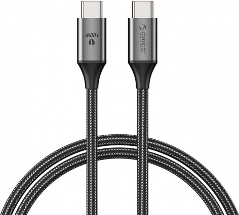 Orico USB‑C kabel 100W USB‑C til USB‑C, sort