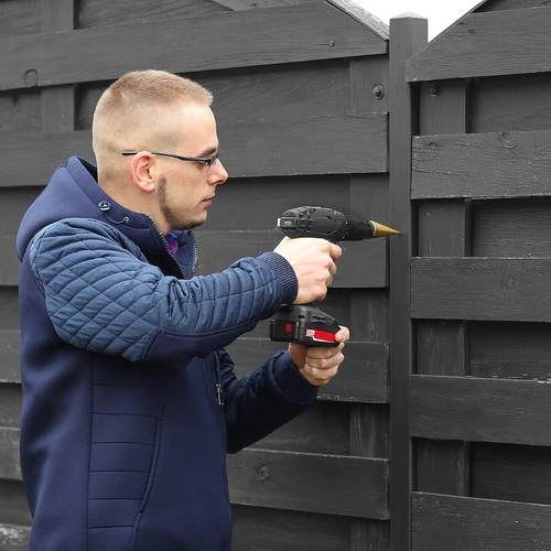 Kegleformet bor til plade - 3 stykker