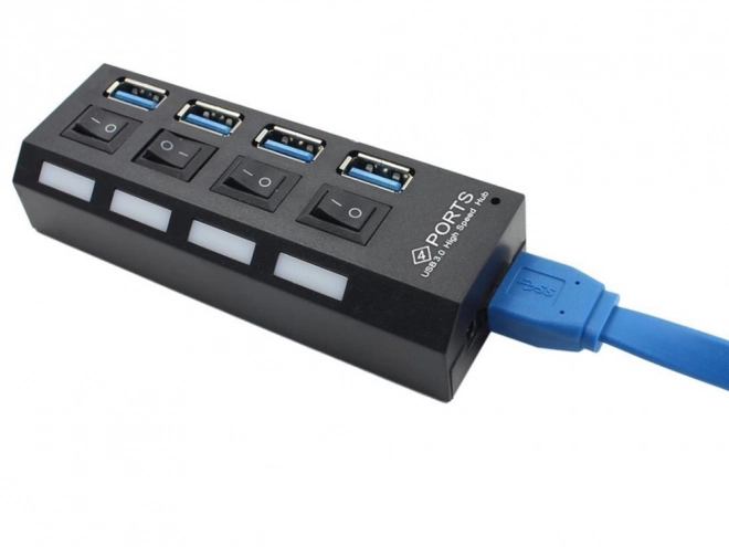 USB-hub med 4 USB 3.0-porte