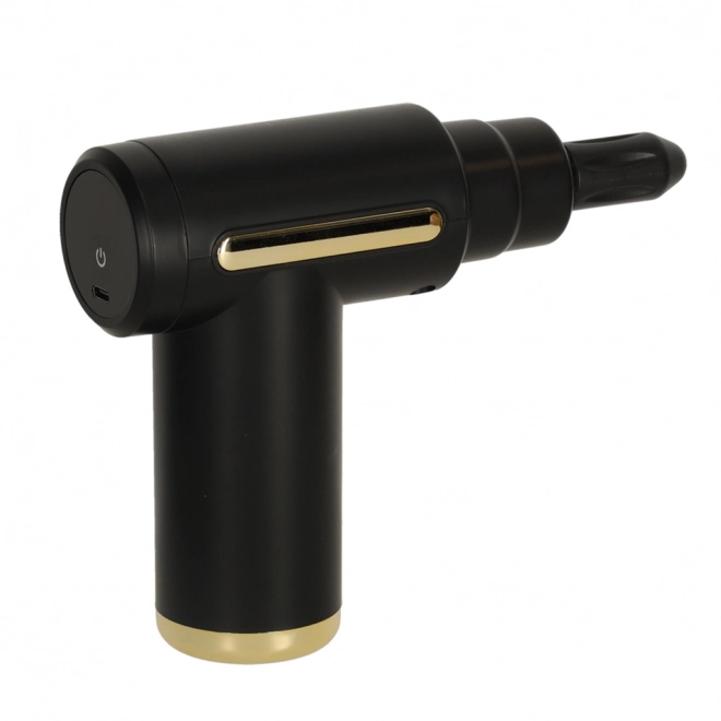 Massagepistol LED 4i1 sort