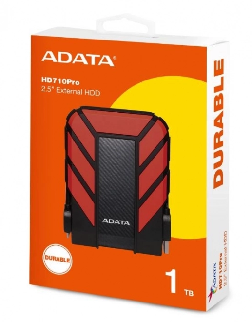 DashDrive Durable HD710 1TB 2,5'' USB3.1 – rød