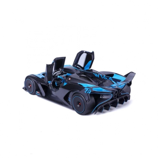 Model Bugatti Bolide blå/sort 1:18