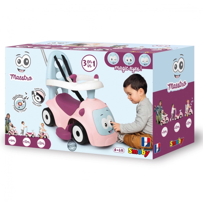 Løbehjul SMOBY Maestro 3i1 Lyserød