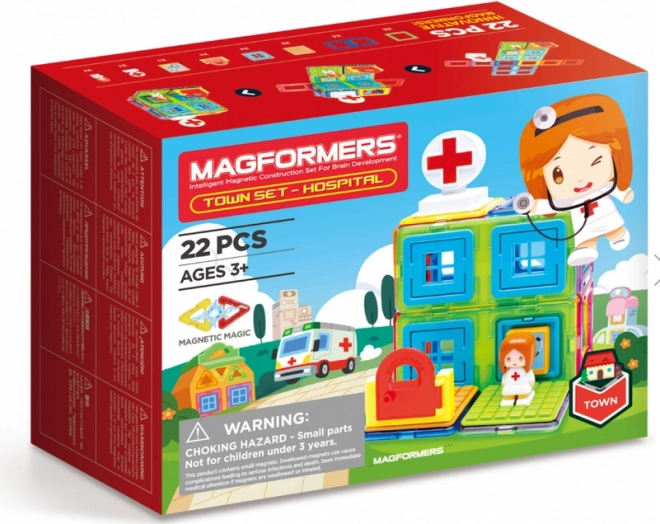 Magformers By: Hospital - 22 dele
