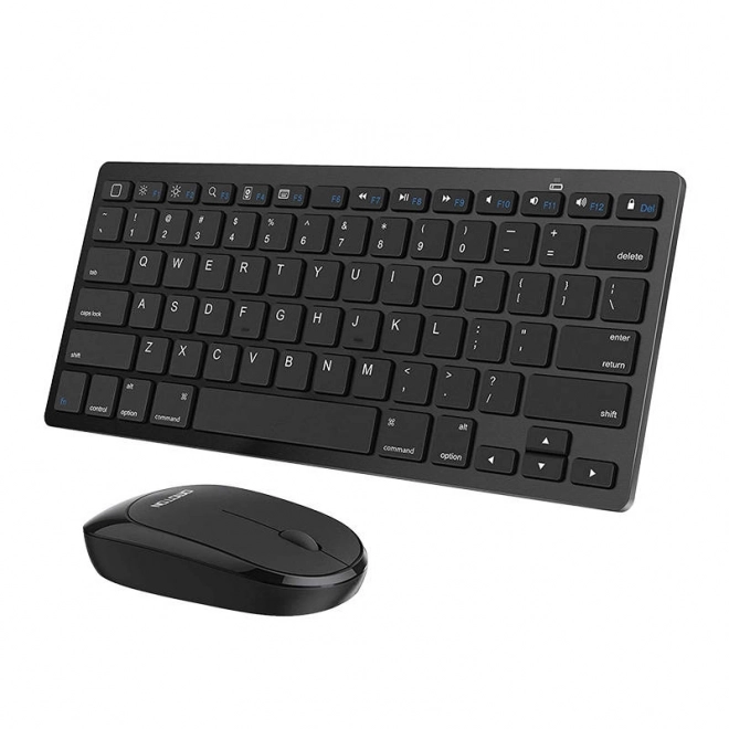 Omoton kombineret mus og tastatur (sort)