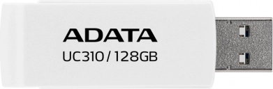 flashdrev ADATA UC310 128 GB USB 3.2, hvid